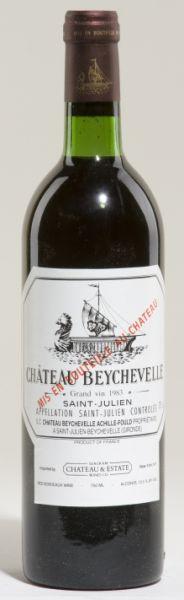 Appraisal: Chateau Beychevelle Saint-Julien vhs bn berry flavor medium body and