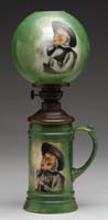 Appraisal: STEIN LAMP S - similar Ceramic mug-style base with removable