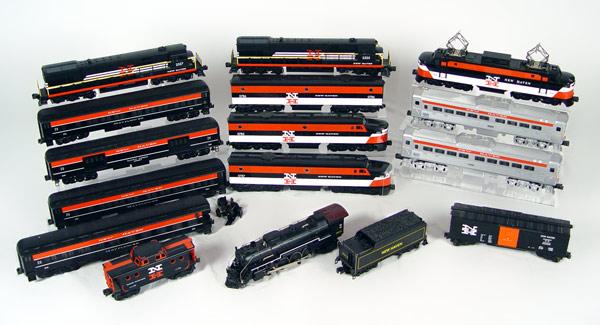 Appraisal: COLLECTION OF WILLIAMS NEW HAVEN TRAINS W BOXES To include