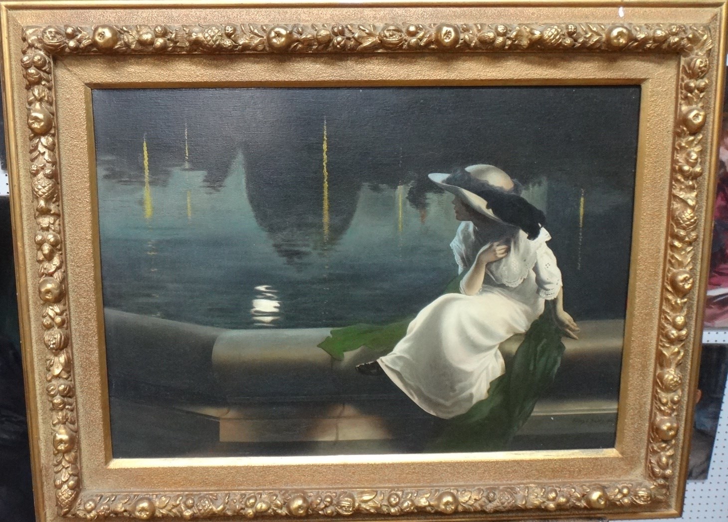 Appraisal: Sydney G Bailey early th century Jilted oil on canvas