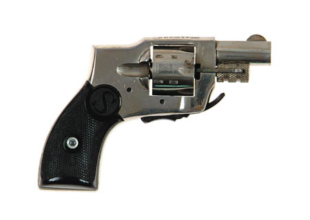 Appraisal: SEDGLEY MODEL BABY HAMMERLESS REVOLVER Cal Short SN Nickel finish