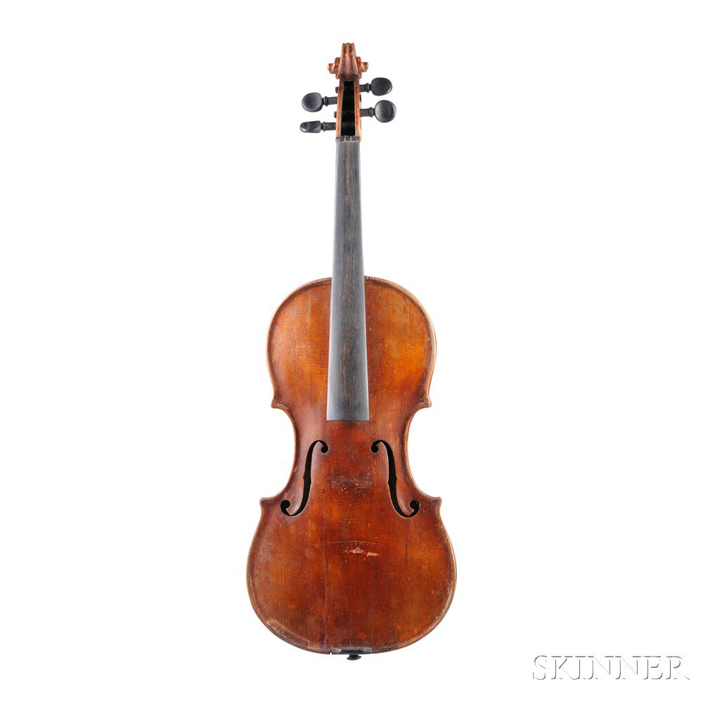 Appraisal: German Violin labeled SEBASTIANUS ALBANESI CREMONAE ANNO length of back