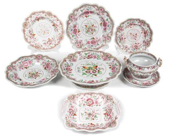 Appraisal: Sale Lot An English Ironstone Partial Dinner Service comprising eleven