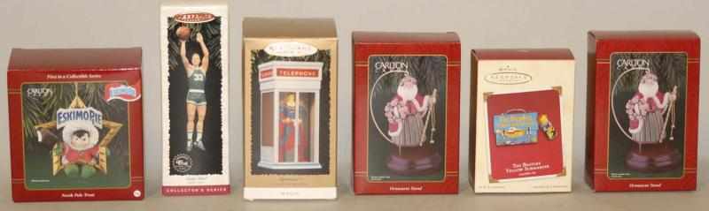 Appraisal: Lot of Hallmark Christmas Ornaments in Boxes This lot includes