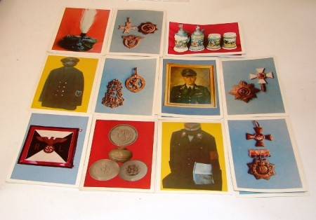 Appraisal: Lot of colored photographs of German military artifacts