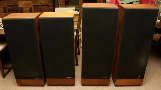 Appraisal: Two pair of Polk audio tower speakers Estimate - All