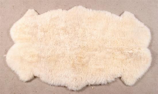 Appraisal: SHEEP SKIN PROVENANCE Estate of Psychic Jeane Dixon Washington DC