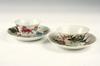 Appraisal: TEA CUPS AND SAUCERS - Mid th c two small