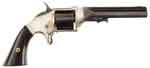 Appraisal: E A PRESCOTT ARMY REVOLVER Cal RF SN Blue silver