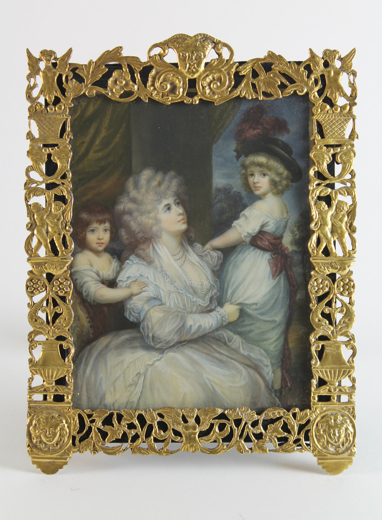 Appraisal: After Sir Joshua Reynolds Portrait Miniature of Jane Countess of