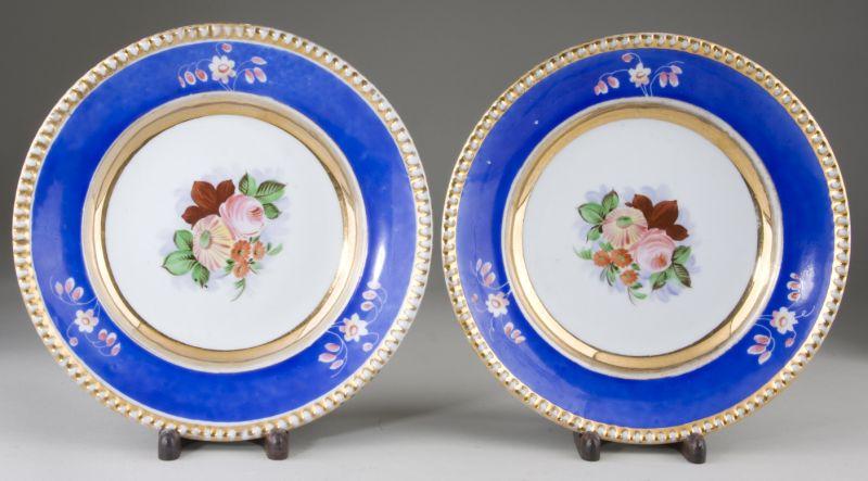 Appraisal: Pair of Russian Porcelain Cabinet Plates circa the well painted