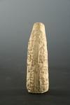 Appraisal: ANCIENT CLAY CUNEIFORM DEDICTION CONE - Temple Dedication Cone found