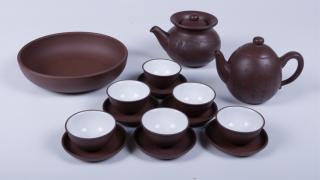 Appraisal: TenFu Tea Set Tea set is manufactured by TenFu a