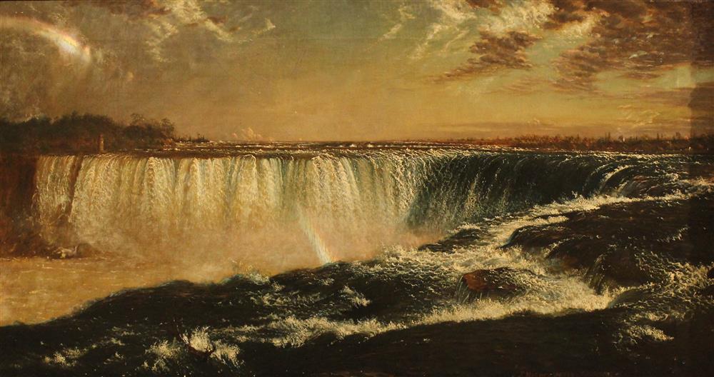 Appraisal: JOHN MOONEY AFTER F E CHURCH AMERICAN - NIAGARA FALLS