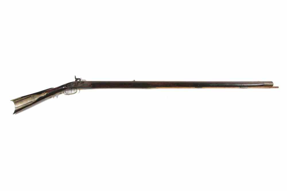 Appraisal: LONG RIFLE - th c Pennsylvania Long Rifle with full