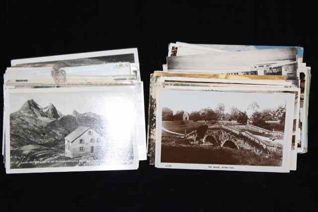 Appraisal: A QUANTITY OF EDWARDIAN AND LATER POSTCARDS some topographical military