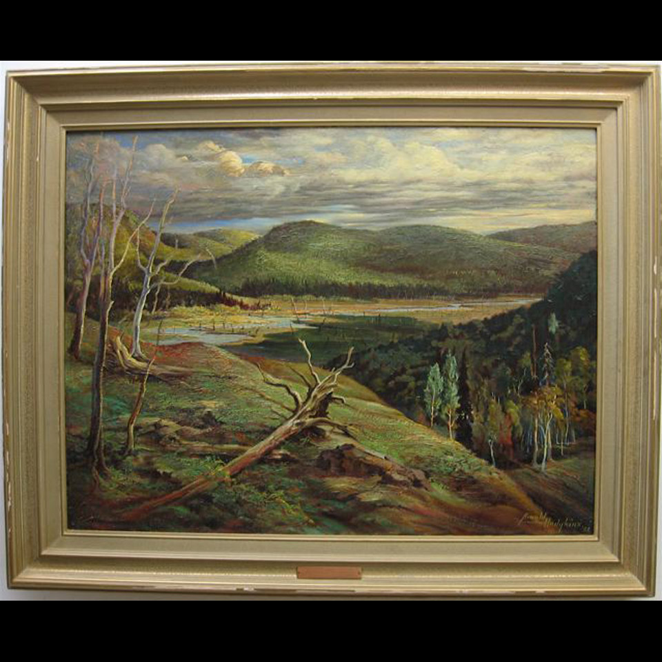 Appraisal: OPEONGO COUNTRY ALGONQUIN ARNOLD BENJAMIN HODGKINS - CANADIAN OIL ON