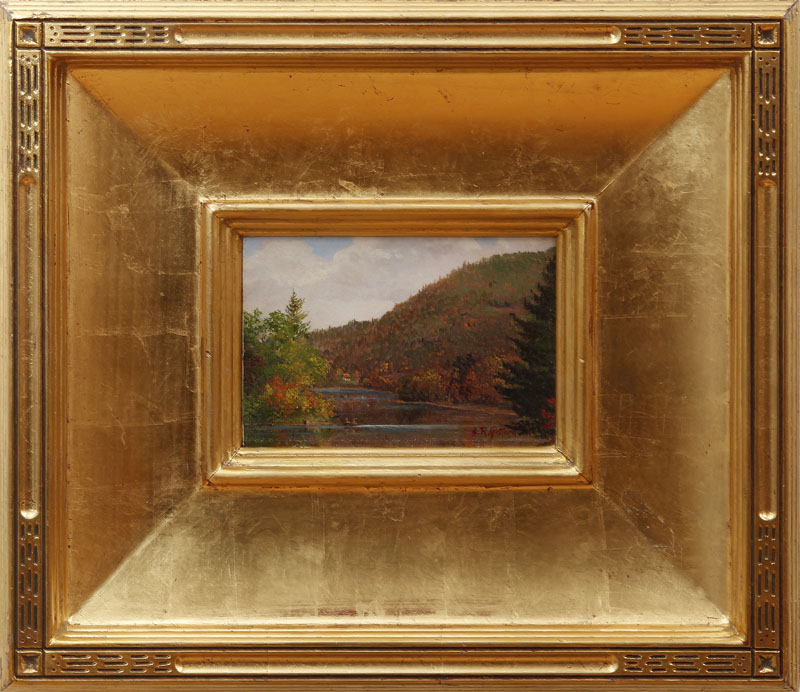 Appraisal: ATTRIBUTED TO SANFORD ROBINSON GIFFORD - EARLY FALL IN THE