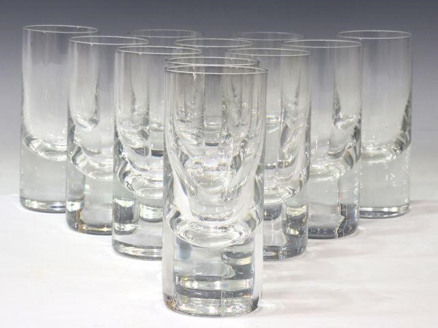 Appraisal: lot of French crystal tumblers highball glasses Baccarat in the