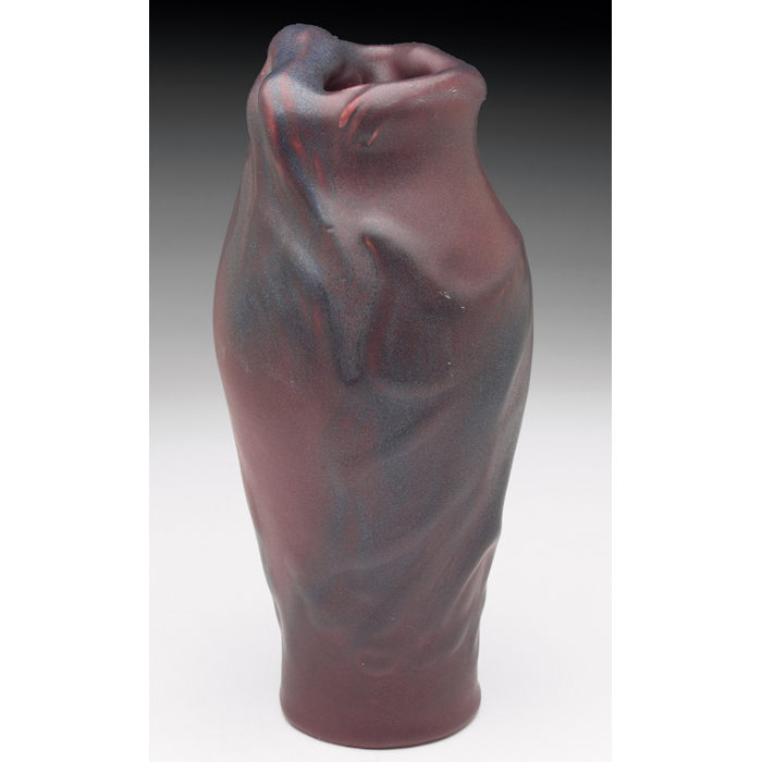 Appraisal: Van Briggle vase c s ''Loreli '' covered in a