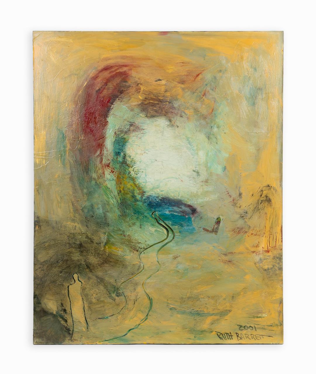 Appraisal: RUTH BARRETT ROAD TO THE LIGHT ABSTRACT OIL Ruth Barrett