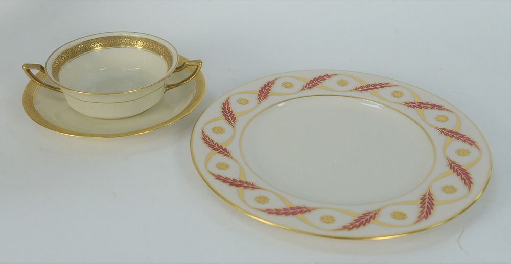 Appraisal: Thirty-three piece Group of Porcelain to include a set of