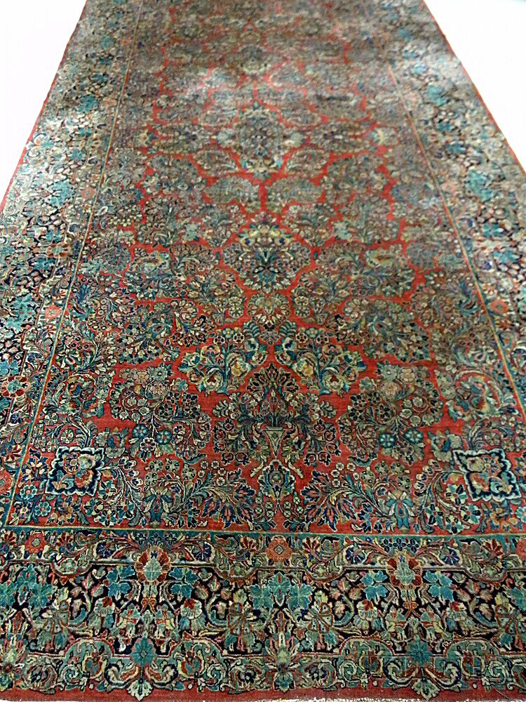 Appraisal: Sarouk Carpet West Persia second quarter th century the red