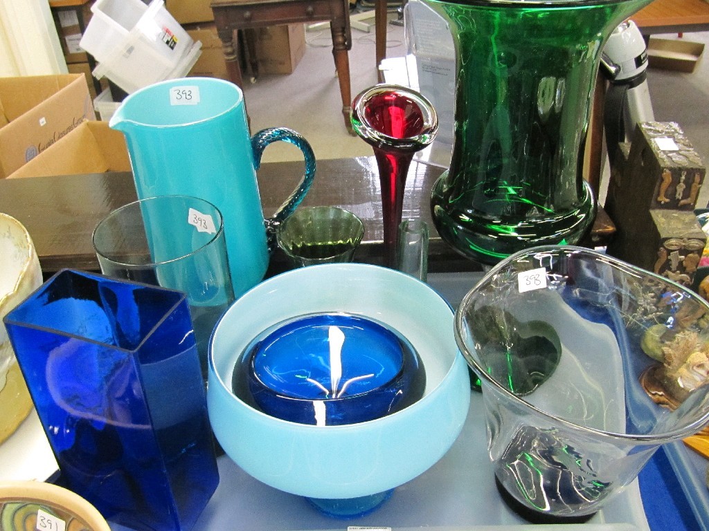 Appraisal: Lot comprising assorted art glass to include Orrefors etc