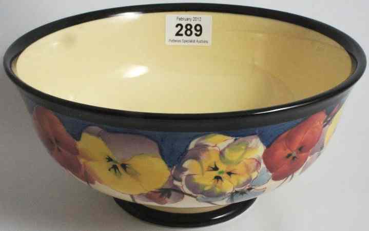 Appraisal: Royal Doulton Footed Pansy Bowl Diameter cm