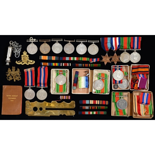 Appraisal: - War Medal Defence Medal and WWII stars several attributed