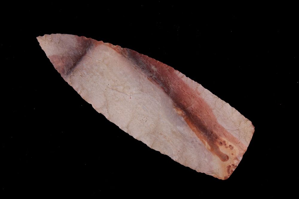 Appraisal: Red Ochre Spear Blade - B P For your consideration