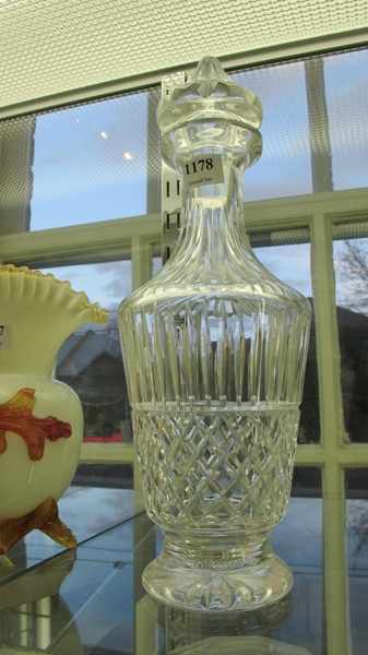 Appraisal: WATERFORD CUT CRYSTAL DECANTER