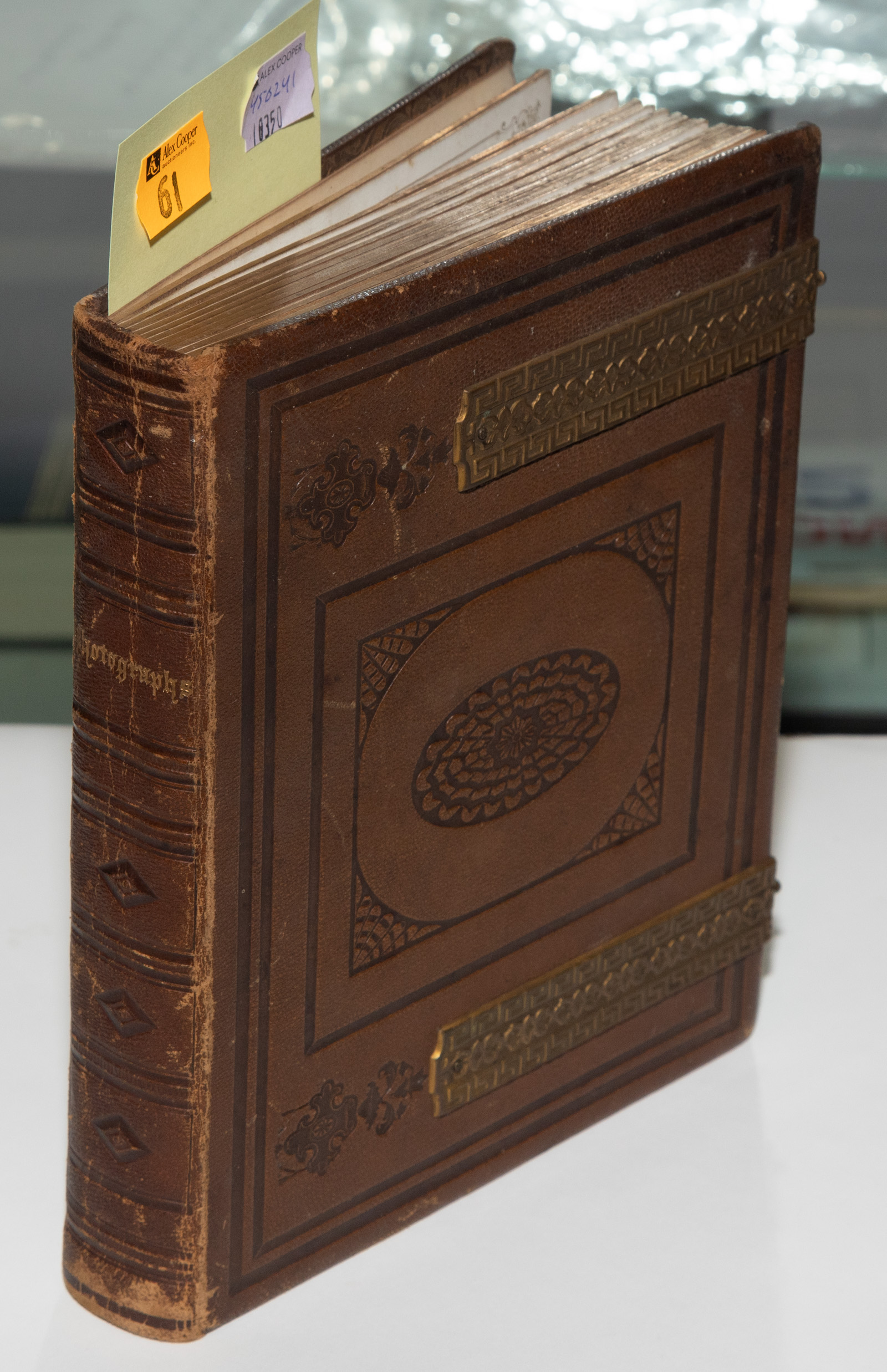 Appraisal: A REMARKABLE CONFEDERATE SYMPATHIZER'S PHOTO ALBUM Assembled by Maryanne Stith