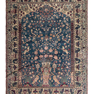 Appraisal: A Silk or Wool Prayer Rug th Century feet inches