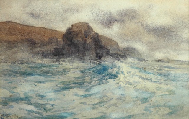 Appraisal: Arthur Boyd Senior - Seascape watercolour signed 'Arthur Boyd' lower