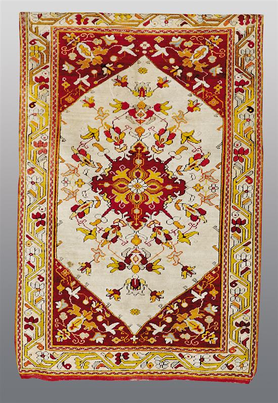 Appraisal: Turkish Oushak carpet circa ' x '