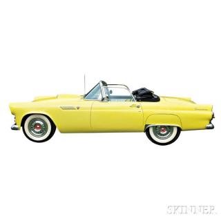 Appraisal: Ford Thunderbird Convertible VIN P FH odometer reading at time