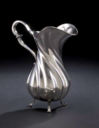 Appraisal: Good Buccellati Sterling Silver Pitcher third quarter th century Milan