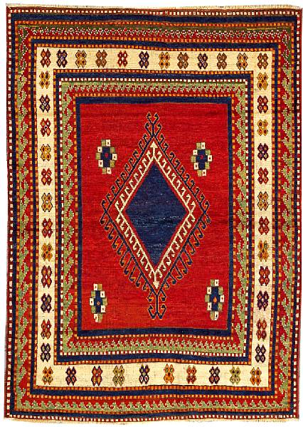 Appraisal: A Fachralo Kazak rug Caucasus late th century size approximately