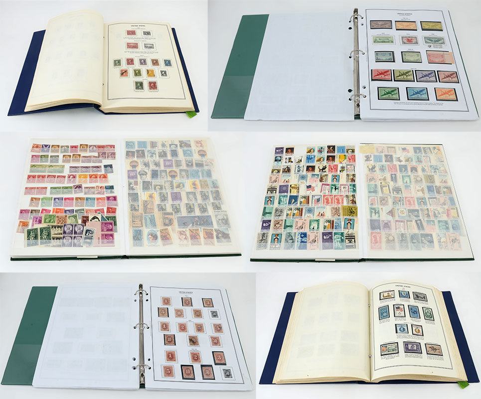 Appraisal: COLLECTION OF US POSTAGE STAMPS A large assembled collection of