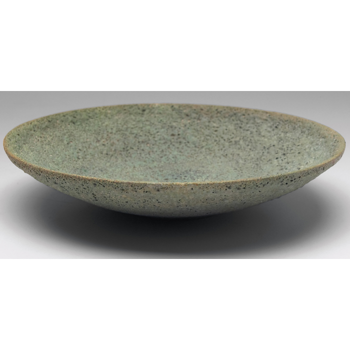 Appraisal: Gertrude and Otto Natzler bowl delicate and flaring shape in