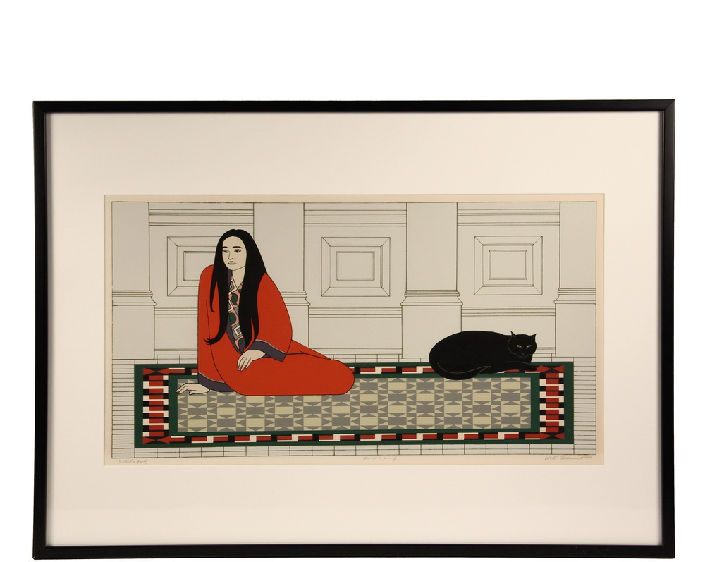 Appraisal: WILL BARNET NY MA ME - - Soliloquy Artist's Proof