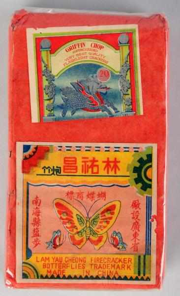 Appraisal: Griffin Chop Butterflied Firecrackers Class Manufactured by Lam Yau Cheong