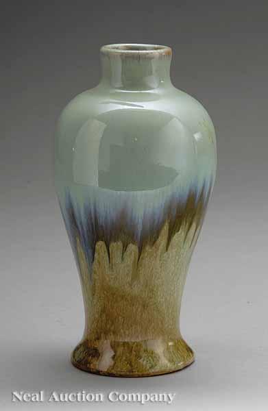 Appraisal: A Shearwater Art Pottery Vase decorated in a shoal and