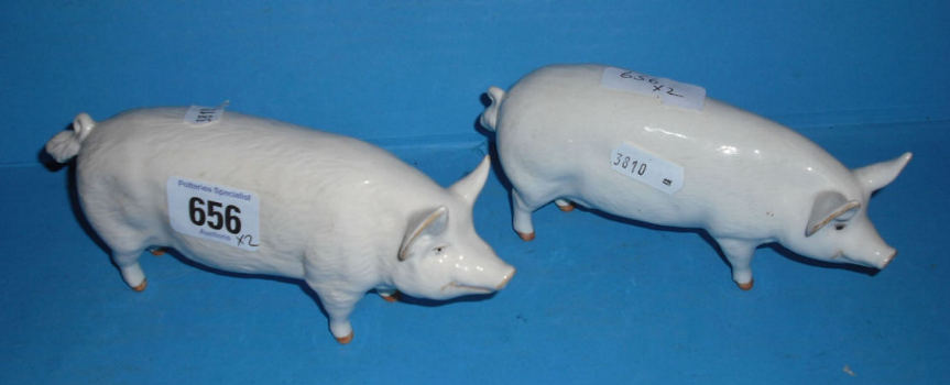 Appraisal: Beswick Sow A and Boar A