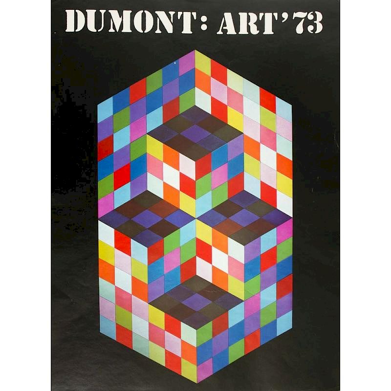 Appraisal: Dumont Art Print Calendar Dumont Art Germany month calendar featuring