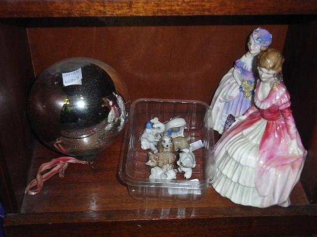 Appraisal: A ROYAL DOULTON MODEL 'Dainty May' HN and another 'Charmian'