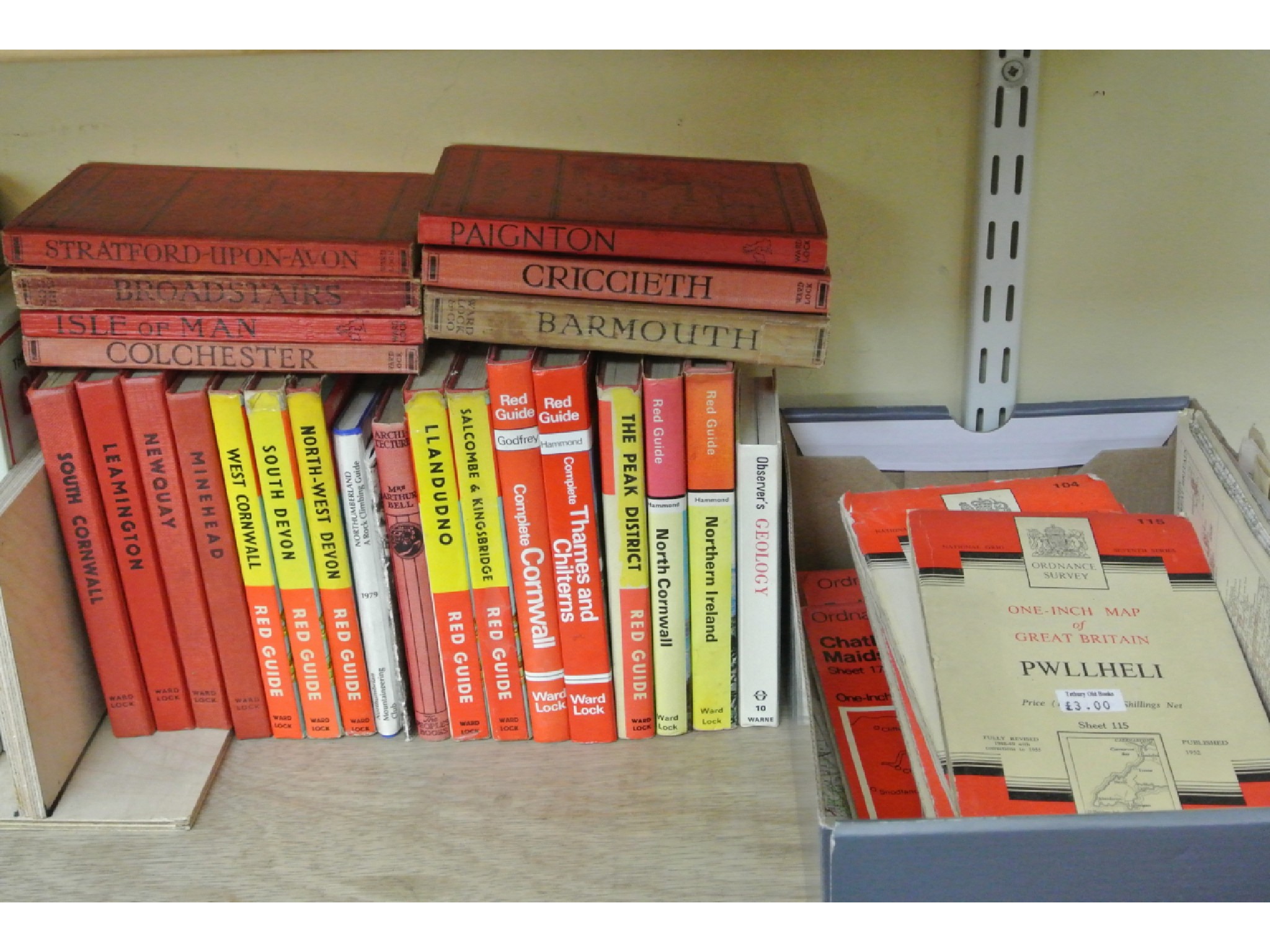 Appraisal: Seven vintage Wardlock Company illustrated guide books titles include Broadstairs