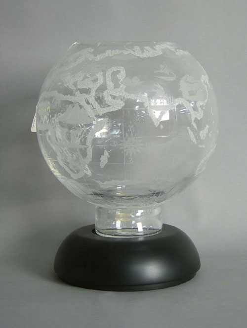 Appraisal: Waterford Millennium Globe h