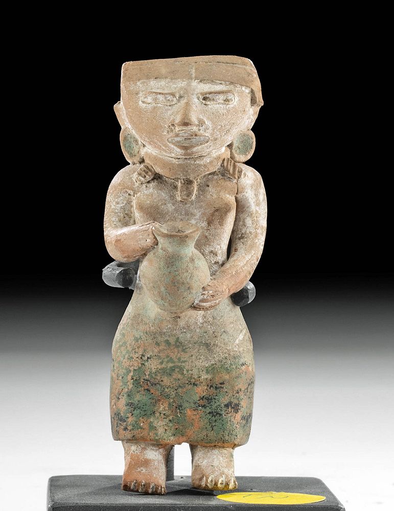 Appraisal: Teotihuacan Pottery Female Figure Pre-Columbian Valley of Mexico Teotihuacan ca